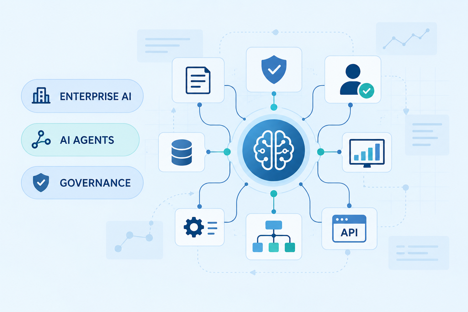 Enterprise AI Agents Need an Operating Model, Not Just Better Prompts Governed enterprise AI agents with tools, approvals, monitoring, and security
